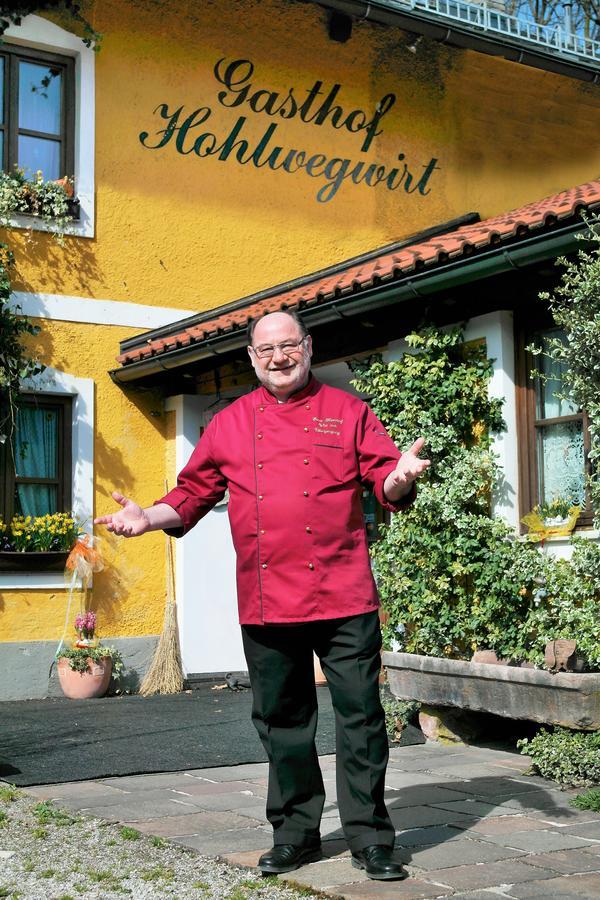 Gasthof Hohlwegwirt Hallein Exterior foto